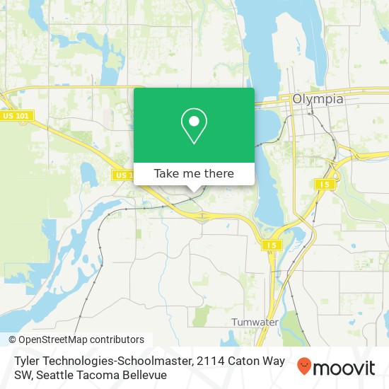 Tyler Technologies-Schoolmaster, 2114 Caton Way SW map