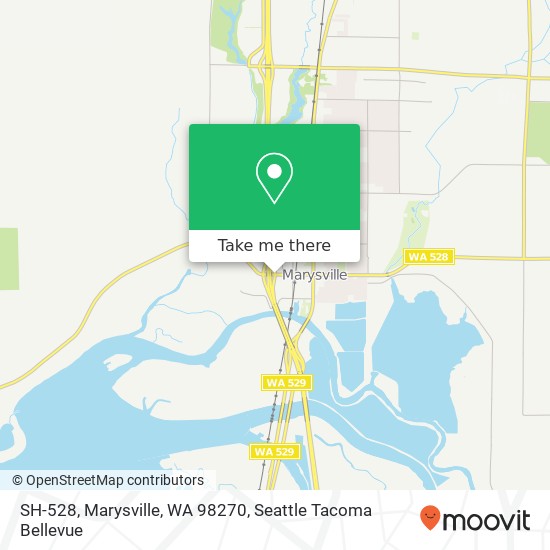 Mapa de SH-528, Marysville, WA 98270