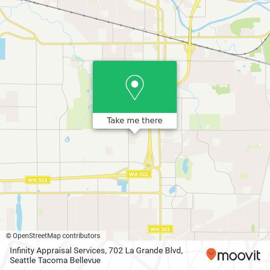 Infinity Appraisal Services, 702 La Grande Blvd map