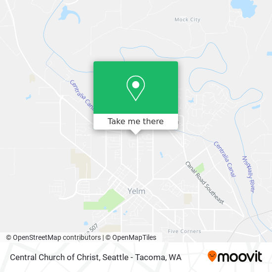 Central Church of Christ map