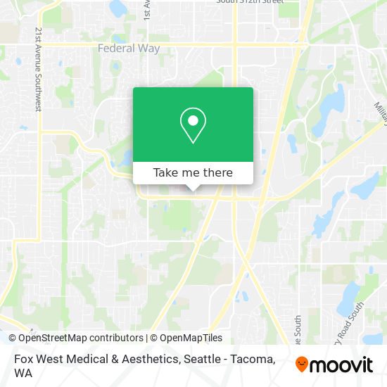 Fox West Medical & Aesthetics map