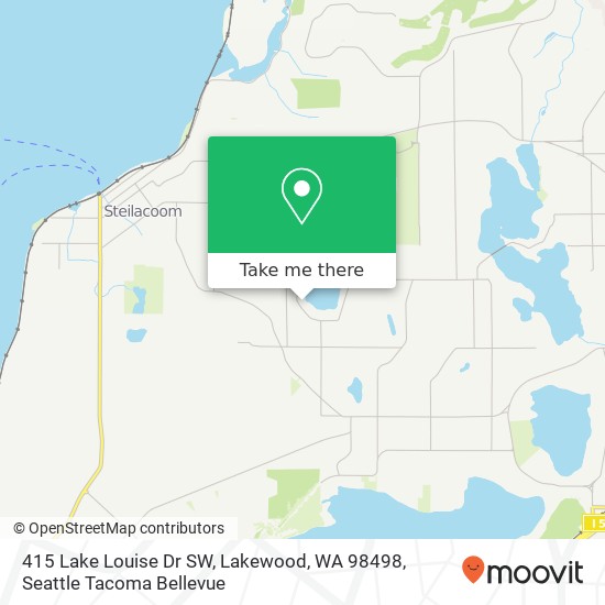 415 Lake Louise Dr SW, Lakewood, WA 98498 map