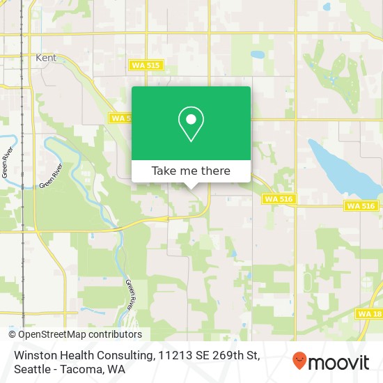 Winston Health Consulting, 11213 SE 269th St map