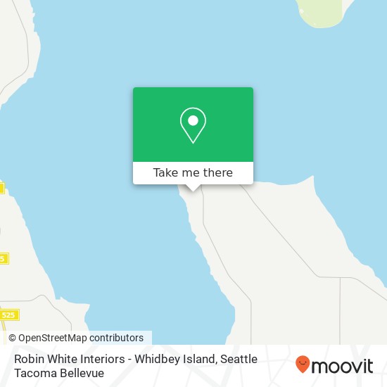 Mapa de Robin White Interiors - Whidbey Island, 3234 Mardell Dr