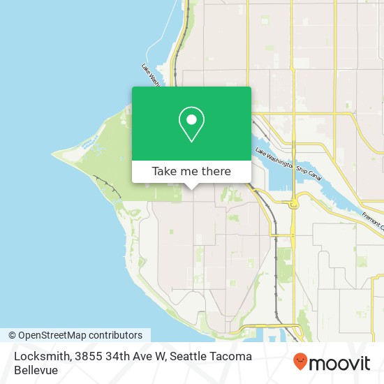 Locksmith, 3855 34th Ave W map