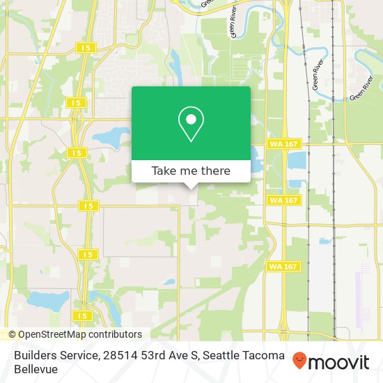 Builders Service, 28514 53rd Ave S map