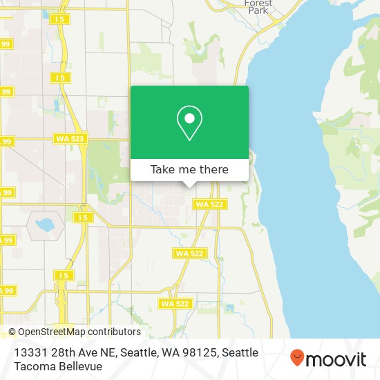 13331 28th Ave NE, Seattle, WA 98125 map