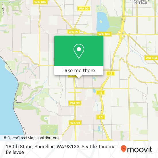 180th Stone, Shoreline, WA 98133 map