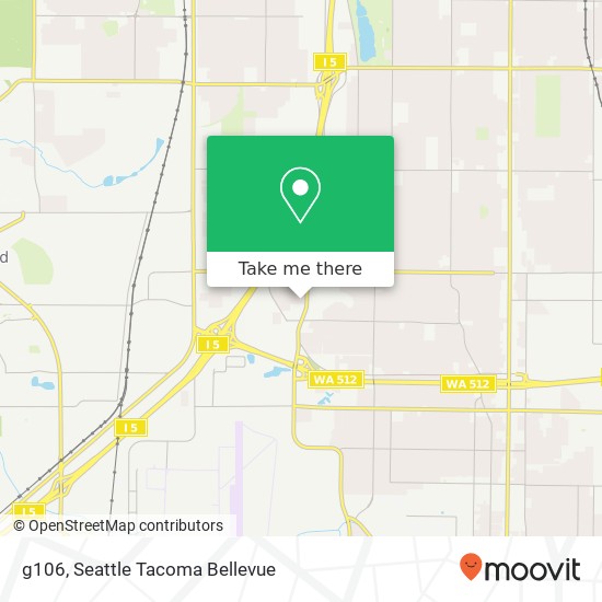 Mapa de g106, 9906 22nd Ave Ct S g106, Tacoma, WA 98444, USA