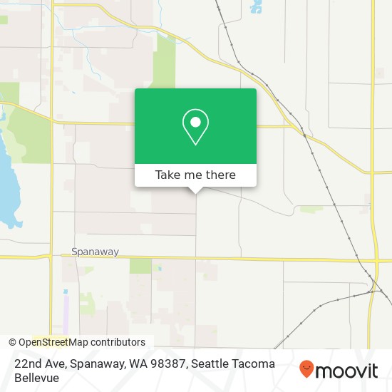 22nd Ave, Spanaway, WA 98387 map