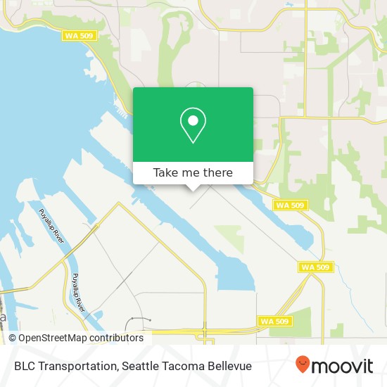 BLC Transportation map