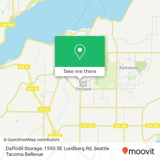 Daffodil Storage, 1590 SE Lundberg Rd map