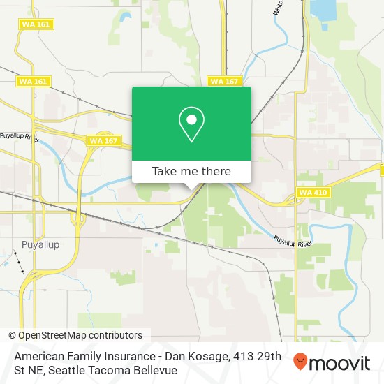 American Family Insurance - Dan Kosage, 413 29th St NE map