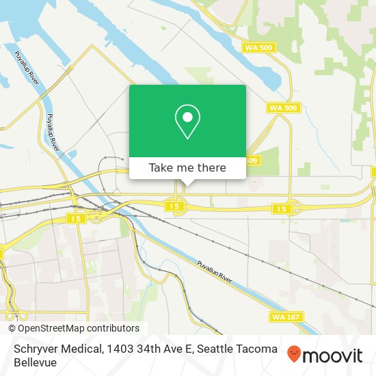 Schryver Medical, 1403 34th Ave E map