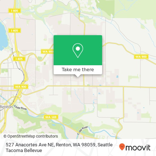 527 Anacortes Ave NE, Renton, WA 98059 map