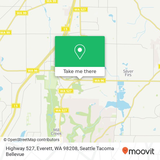 Mapa de Highway 527, Everett, WA 98208