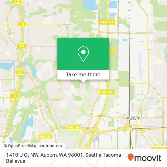 1410 U Ct NW, Auburn, WA 98001 map