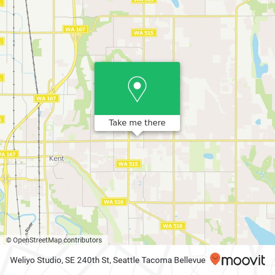 Weliyo Studio, SE 240th St map