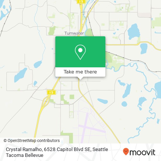 Mapa de Crystal Ramalho, 6528 Capitol Blvd SE