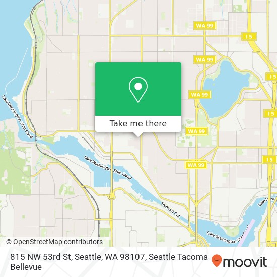 815 NW 53rd St, Seattle, WA 98107 map