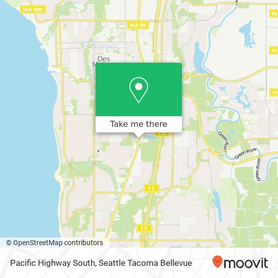 Pacific Highway South, Pacific Hwy S, Seattle, WA 98198, USA map