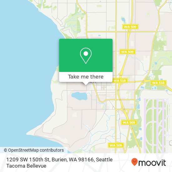 1209 SW 150th St, Burien, WA 98166 map