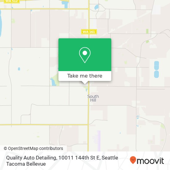 Mapa de Quality Auto Detailing, 10011 144th St E