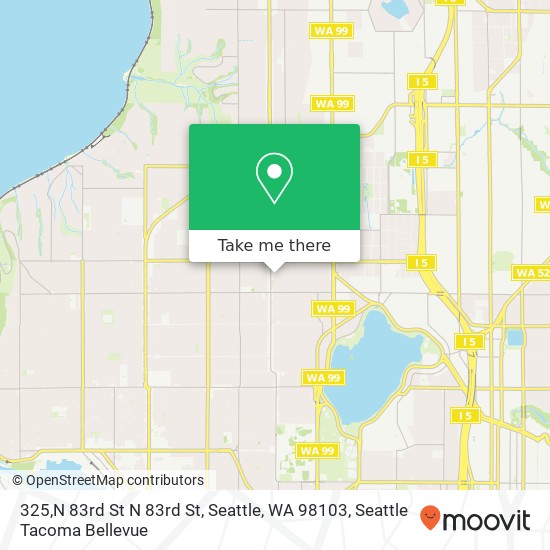 325,N 83rd St N 83rd St, Seattle, WA 98103 map