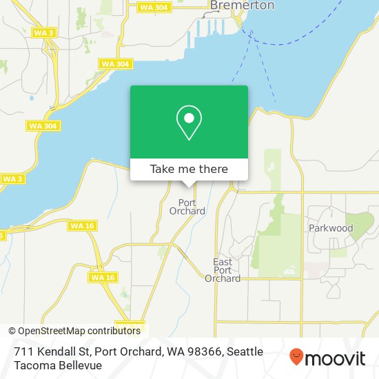 711 Kendall St, Port Orchard, WA 98366 map