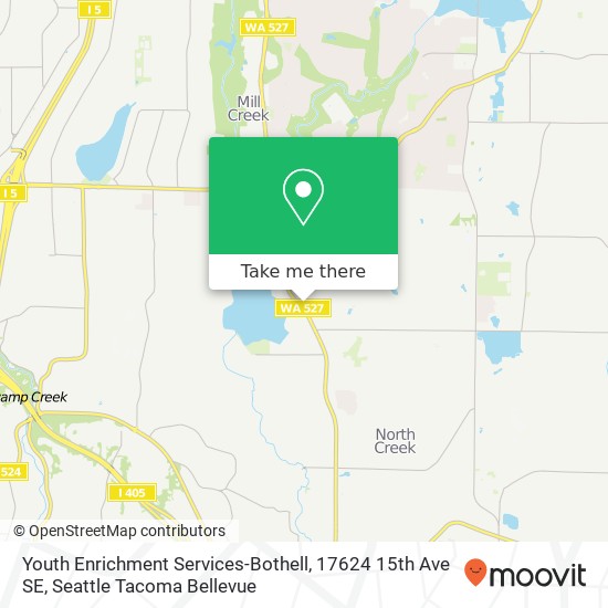 Youth Enrichment Services-Bothell, 17624 15th Ave SE map