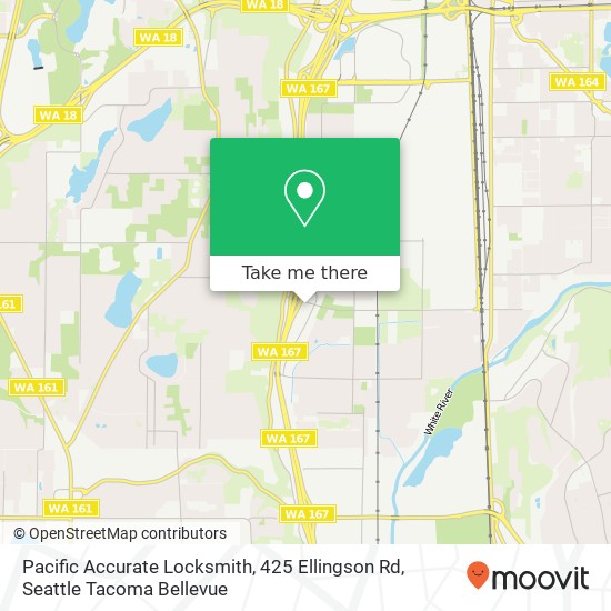 Pacific Accurate Locksmith, 425 Ellingson Rd map