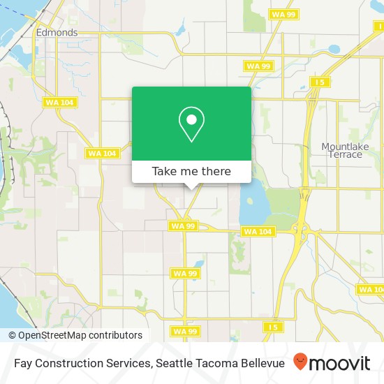 Fay Construction Services map