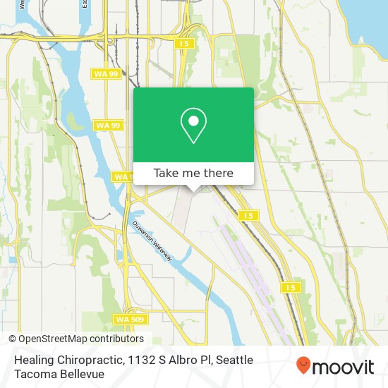 Healing Chiropractic, 1132 S Albro Pl map