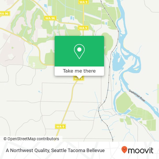 Mapa de A Northwest Quality