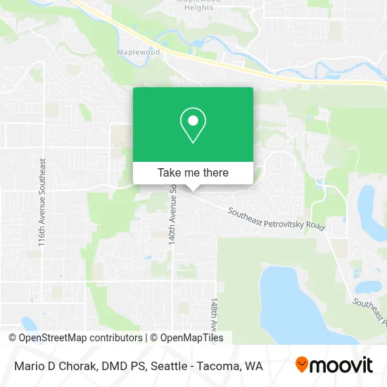 Mario D Chorak, DMD PS map