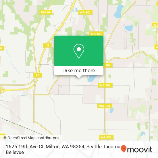 1625 19th Ave Ct, Milton, WA 98354 map