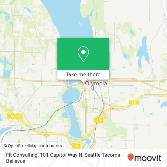 Mapa de Flt Consulting, 101 Capitol Way N