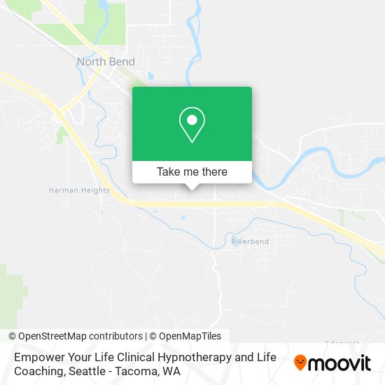 Empower Your Life Clinical Hypnotherapy and Life Coaching map