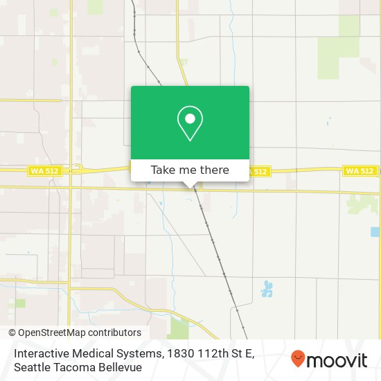 Mapa de Interactive Medical Systems, 1830 112th St E