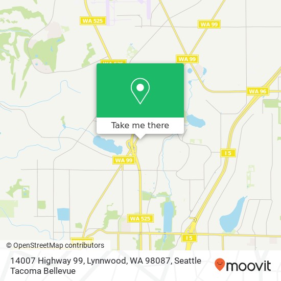 Mapa de 14007 Highway 99, Lynnwood, WA 98087