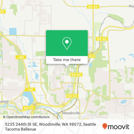 5235 244th St SE, Woodinville, WA 98072 map