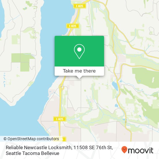 Reliable Newcastle Locksmith, 11508 SE 76th St map