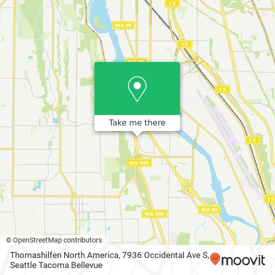 Thomashilfen North America, 7936 Occidental Ave S map
