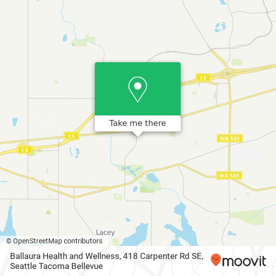 Ballaura Health and Wellness, 418 Carpenter Rd SE map