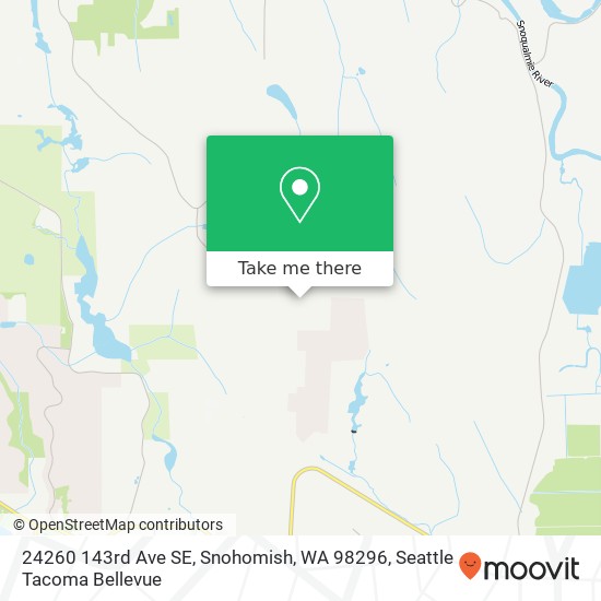 Mapa de 24260 143rd Ave SE, Snohomish, WA 98296