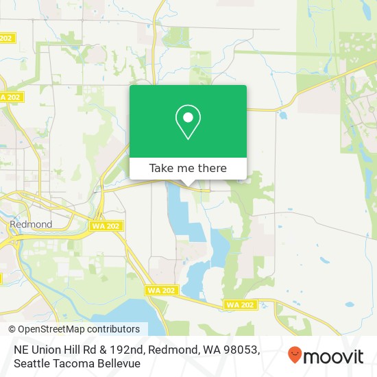NE Union Hill Rd & 192nd, Redmond, WA 98053 map