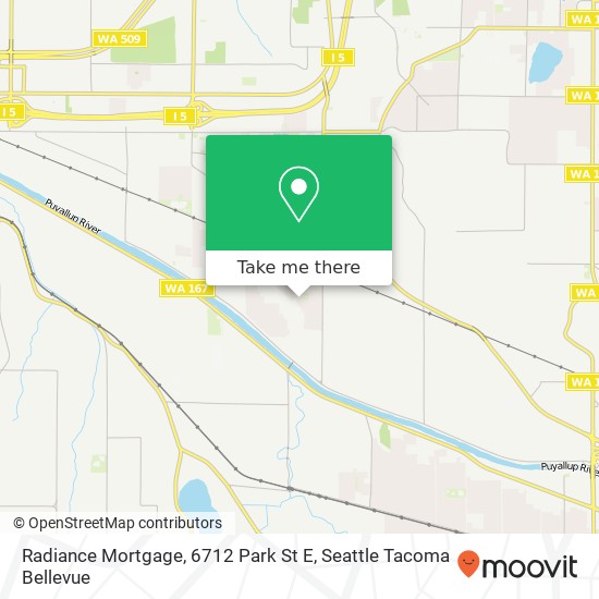 Radiance Mortgage, 6712 Park St E map