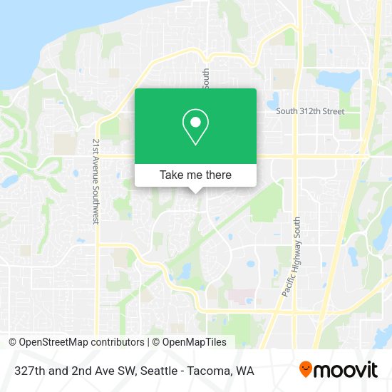 327th and 2nd Ave SW map