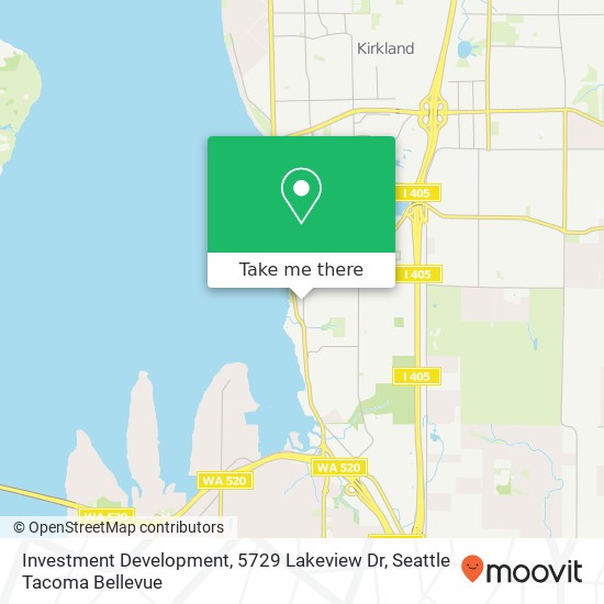 Mapa de Investment Development, 5729 Lakeview Dr