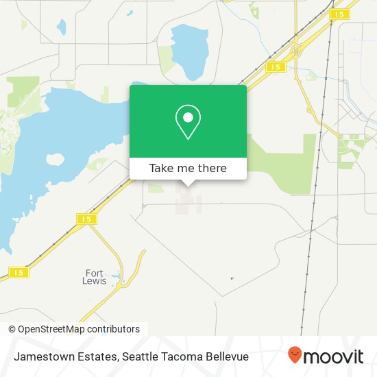 Jamestown Estates map